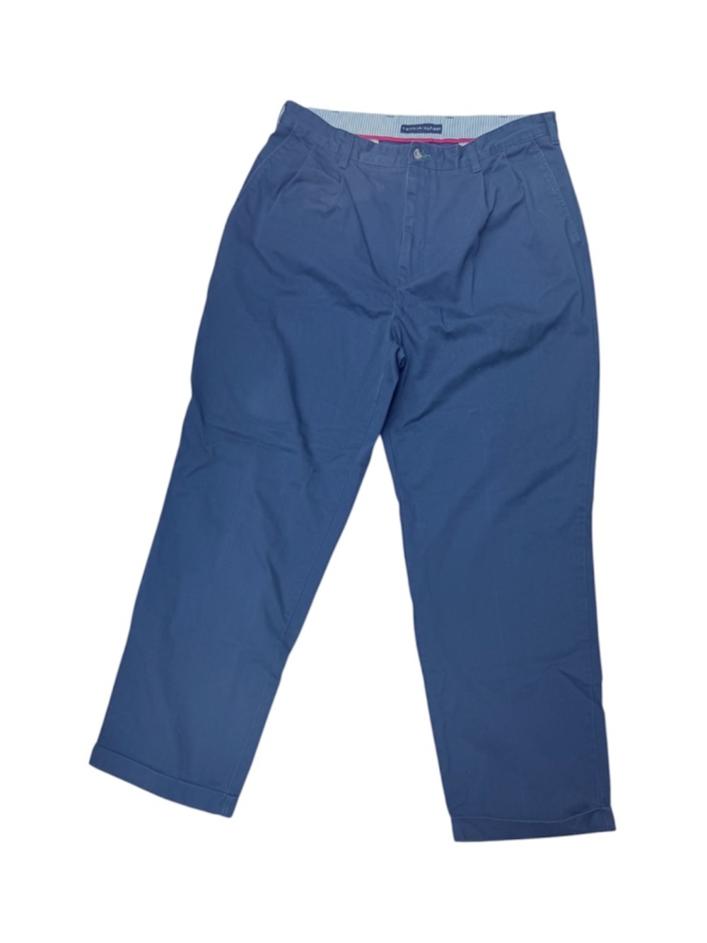 Vintage Tommy Hilfiger Chino Pants Mens 38x32 Navy Blue 2003 Y2K Aesthetic